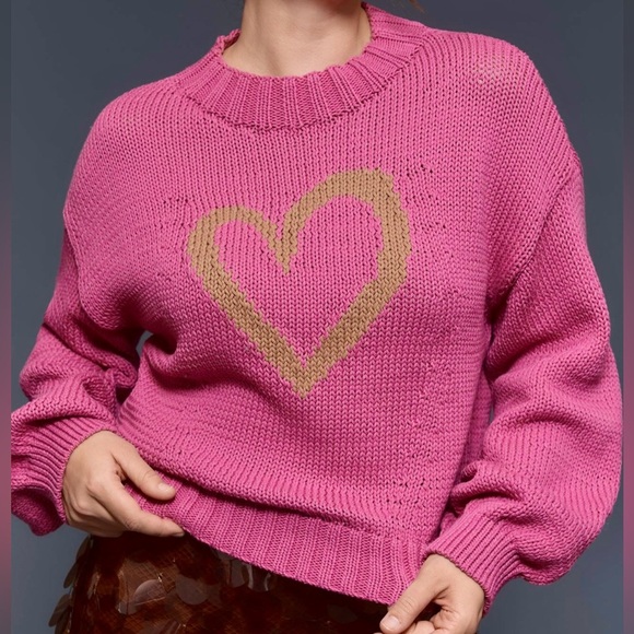 NWT! The Pippa Mock-Neck Sweater by Maeve: Icon Edition Anthropologie 💚 - Picture 1 of 8